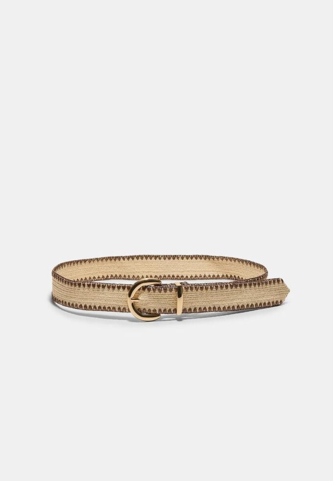 Rafijový pás s prošíváním