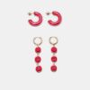 Sada 2 párů náušnic Tomato