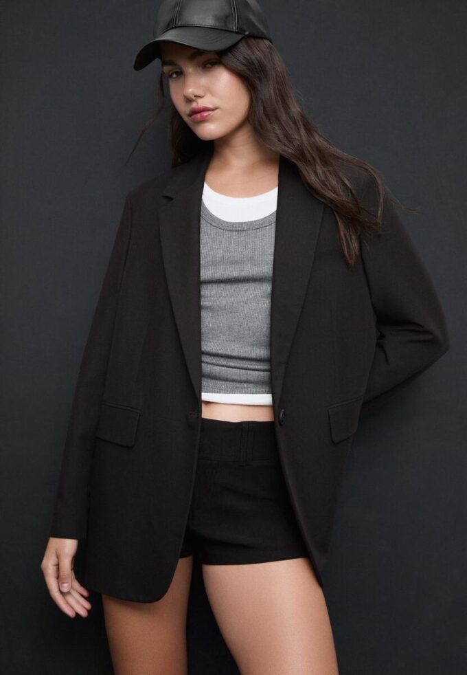 Sako s klasickým střihem