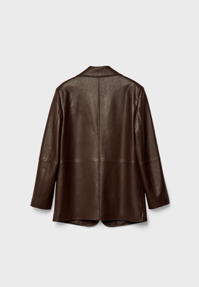 Sako z umělé kůže