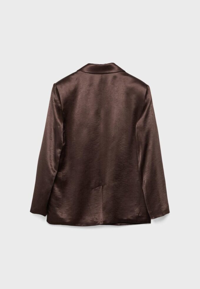 Saténové sako
