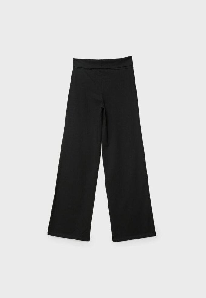 Síťované kalhoty s přeloženým pasem Síťované kalhoty s přeloženým pasem