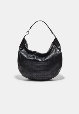 Taška přes rameno Mock Croc Hobo