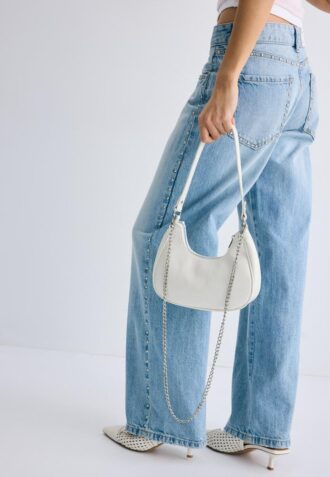 Taška přes rameno Moon s řetízkem Taška přes rameno Moon s řetízkem