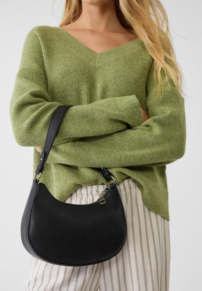 Taška přes rameno Moon s řetízkem