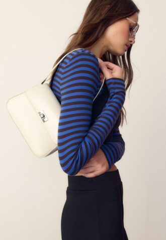 Taška přes rameno s klopou