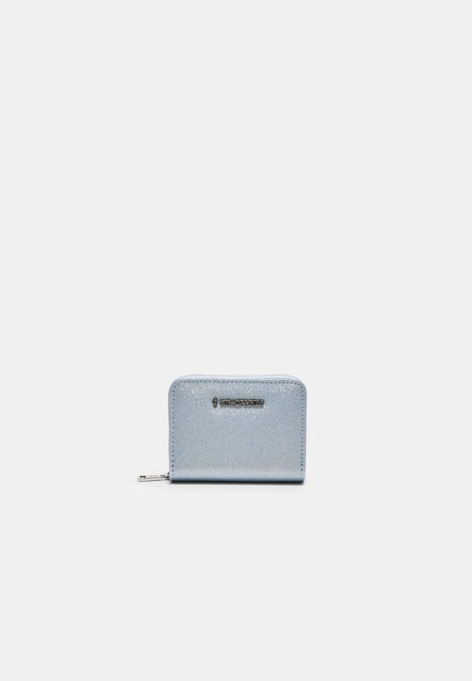 Třpytivá peněženka na zip