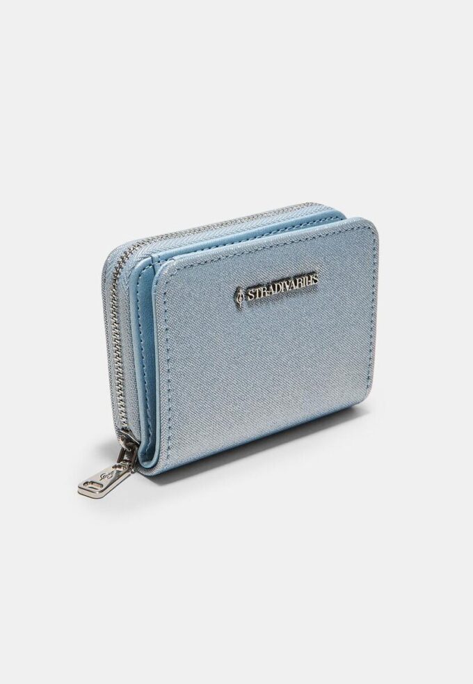 Třpytivá peněženka na zip