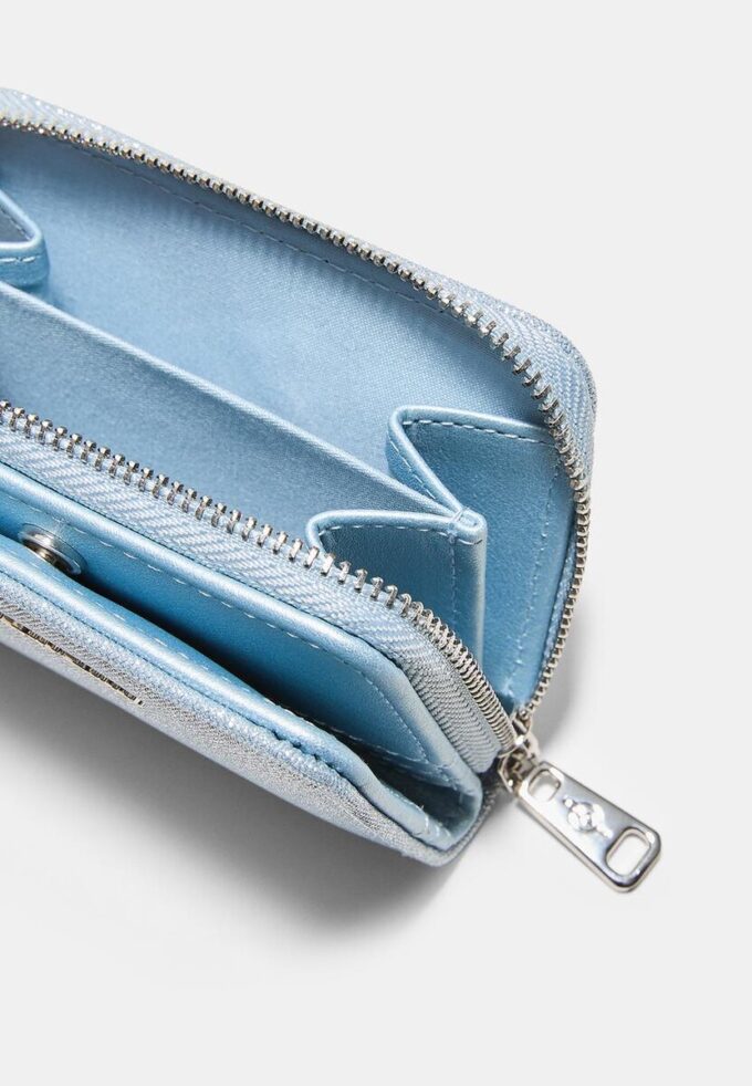Třpytivá peněženka na zip