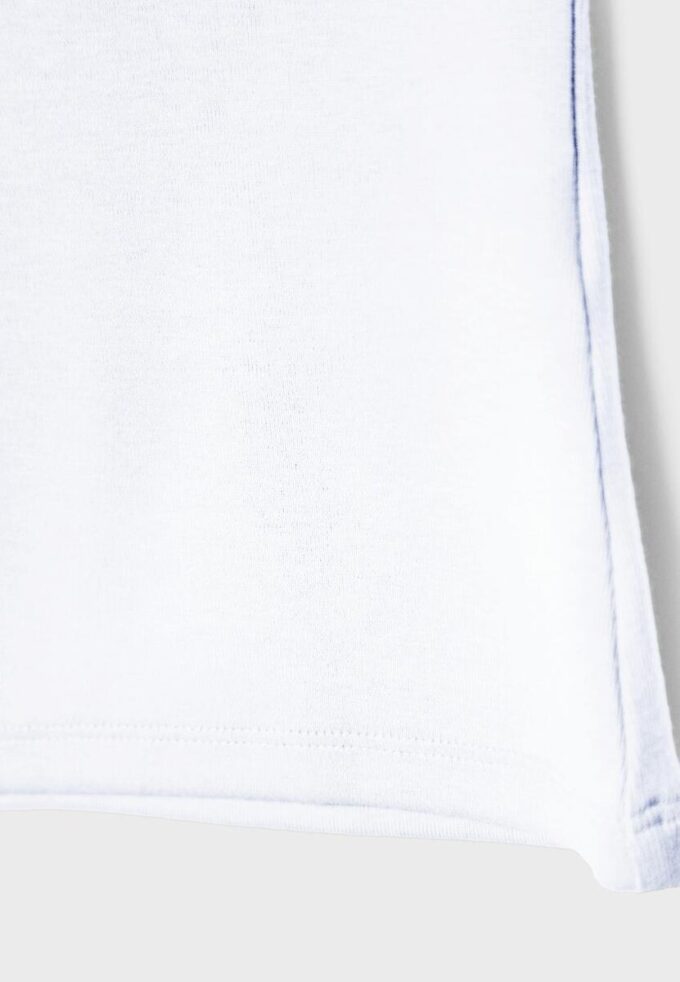 Tričko bez rukávů s trychtýřovým výstřihem