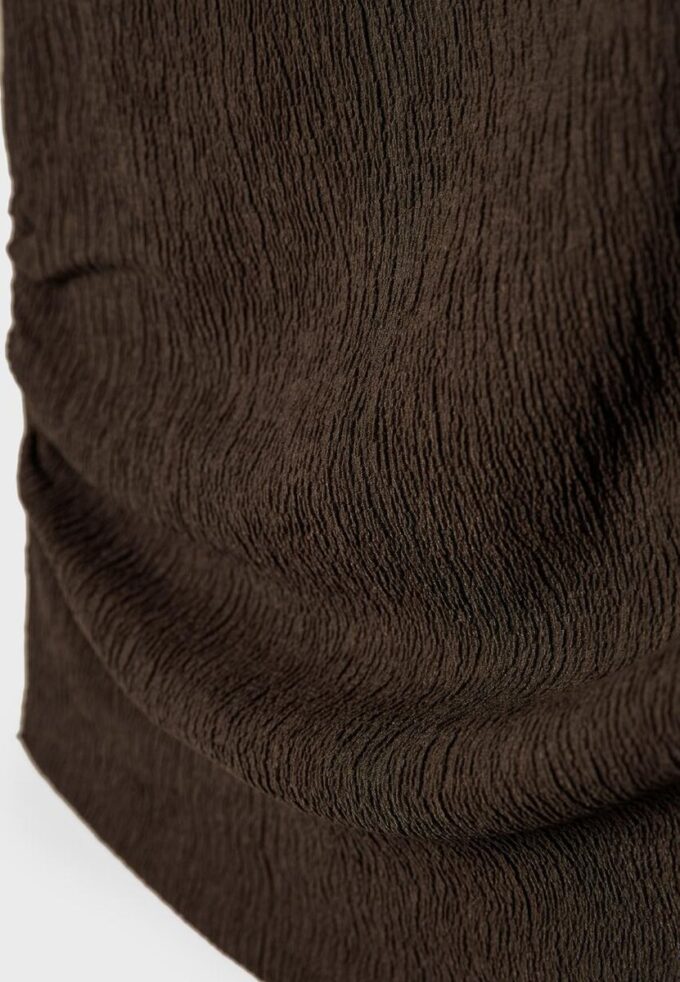 Tričko s řasením a texturou