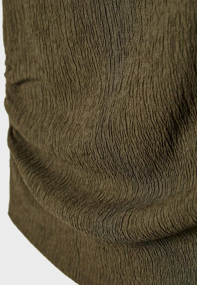 Tričko s řasením a texturou