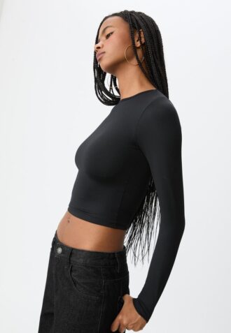 Tričko s dlouhým rukávem z polyamidu