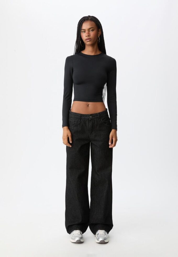 Tričko s dlouhým rukávem z polyamidu