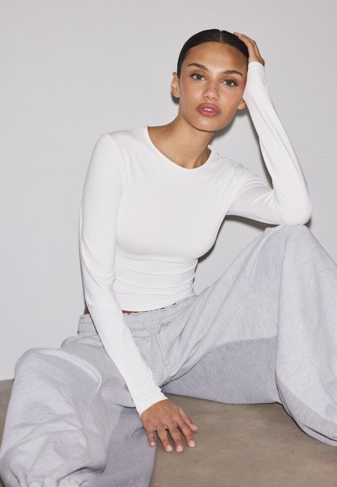 Tričko s dlouhým rukávem z polyamidu