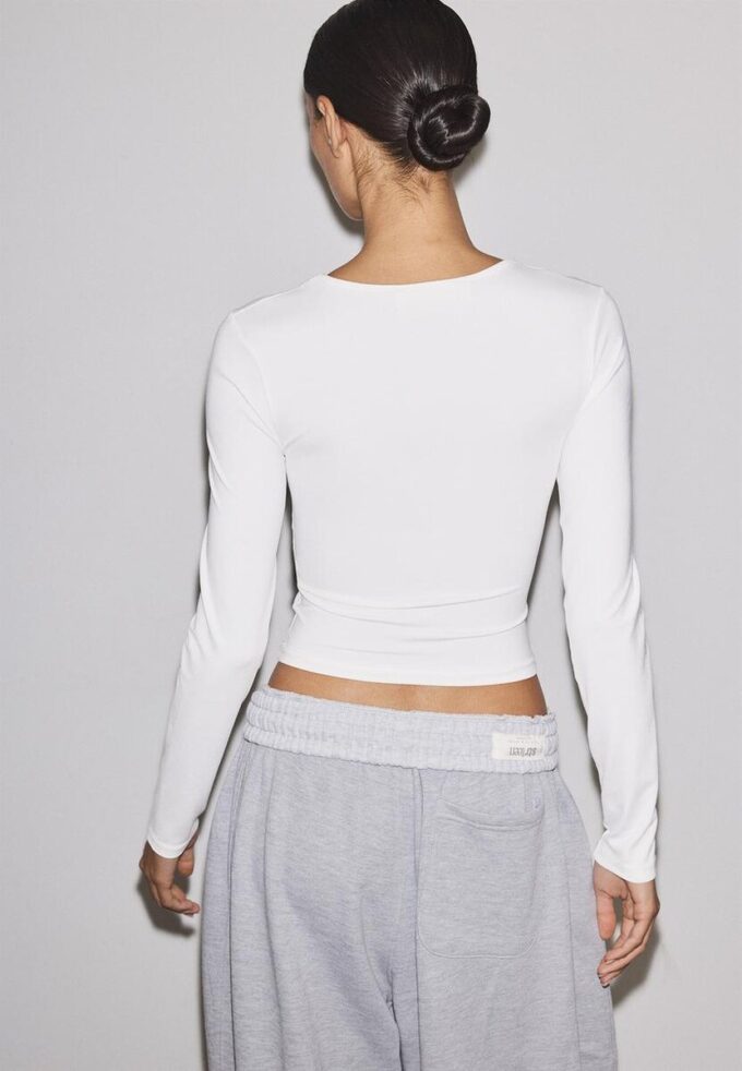 Tričko s dlouhým rukávem z polyamidu