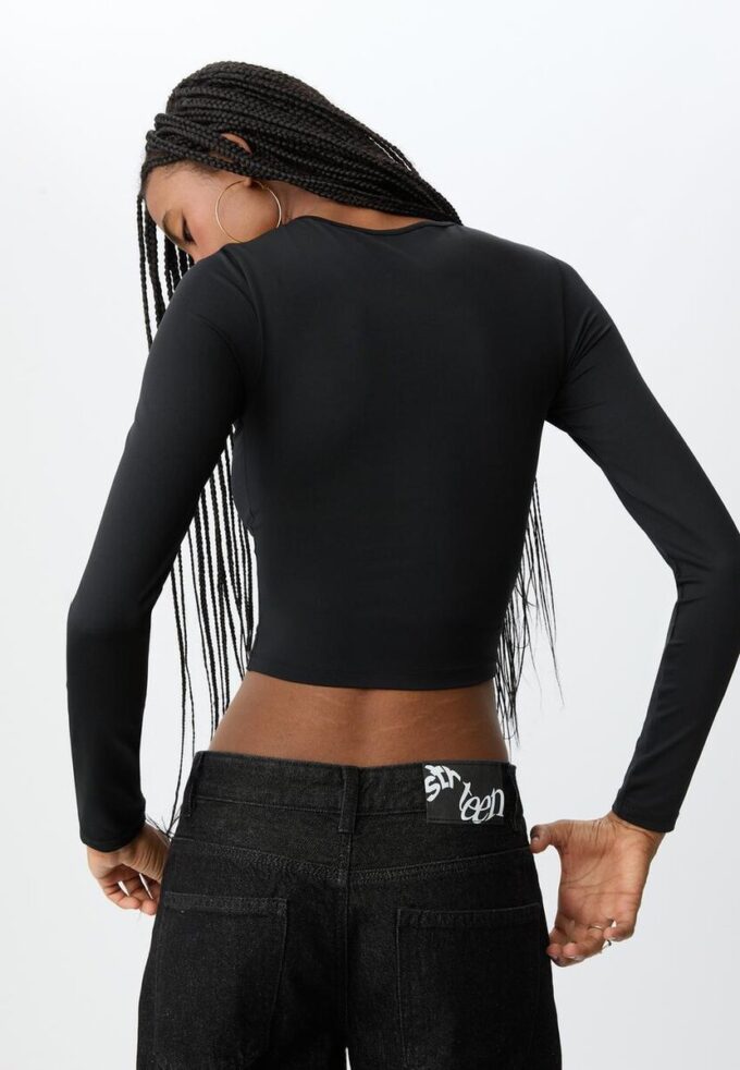 Tričko s dlouhým rukávem z polyamidu