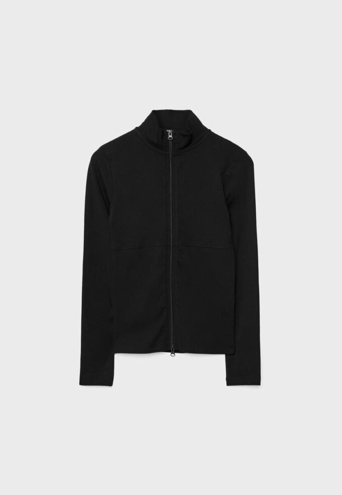 Tričko s dvojitým zipem