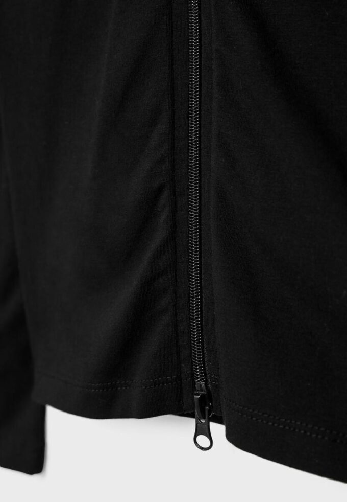 Tričko s dvojitým zipem