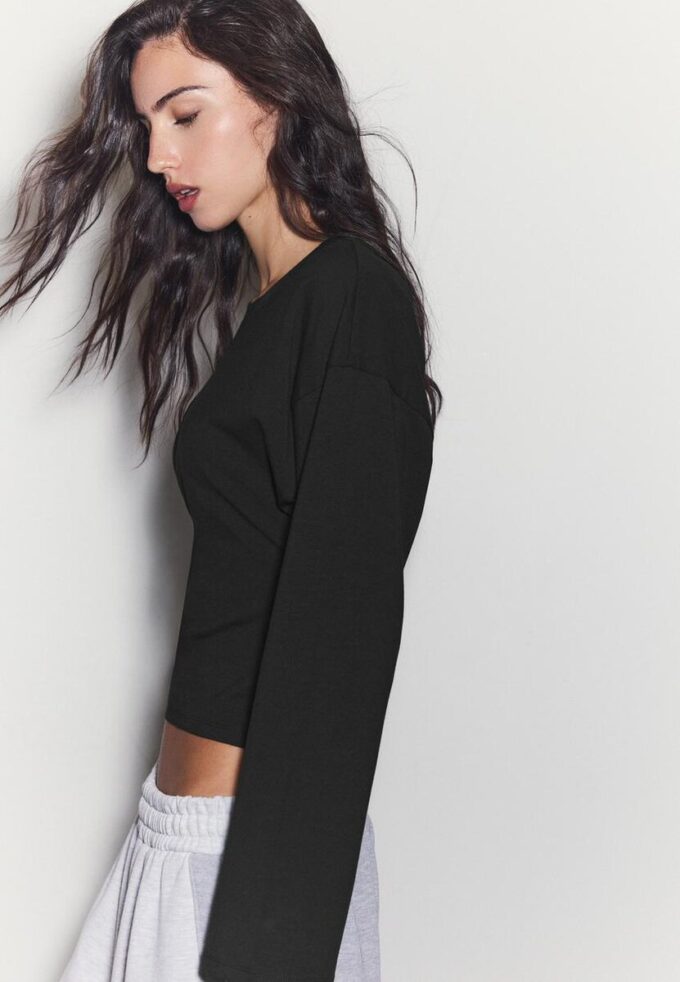 Tričko s kimonovými rukávy