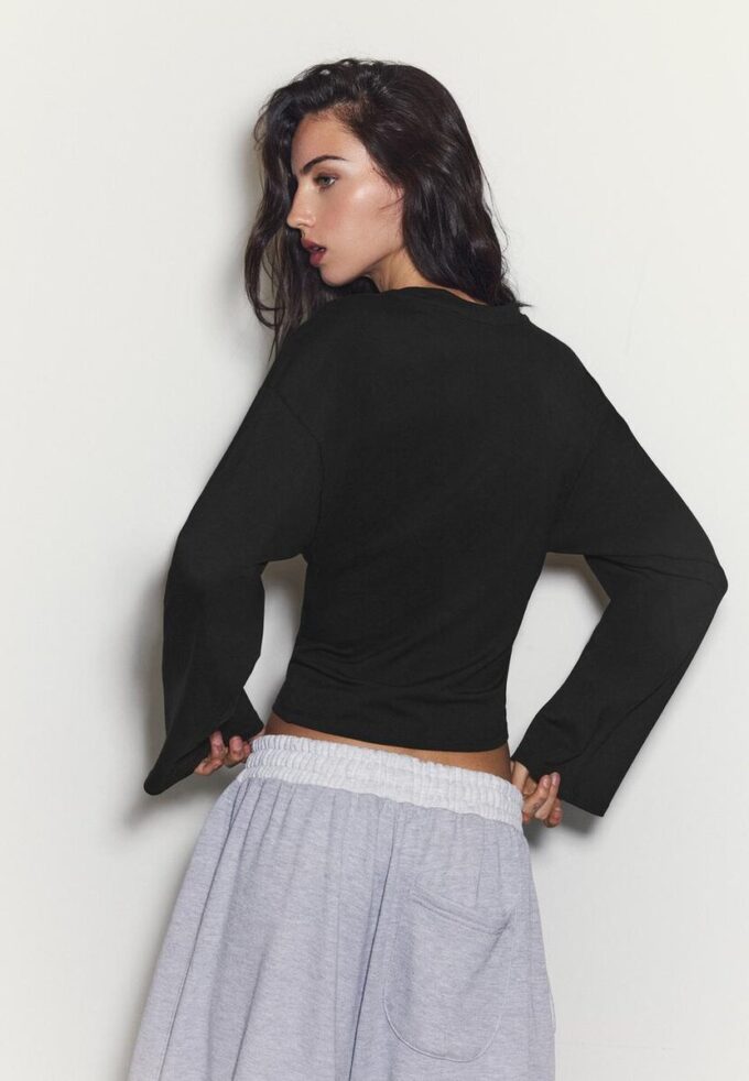 Tričko s kimonovými rukávy