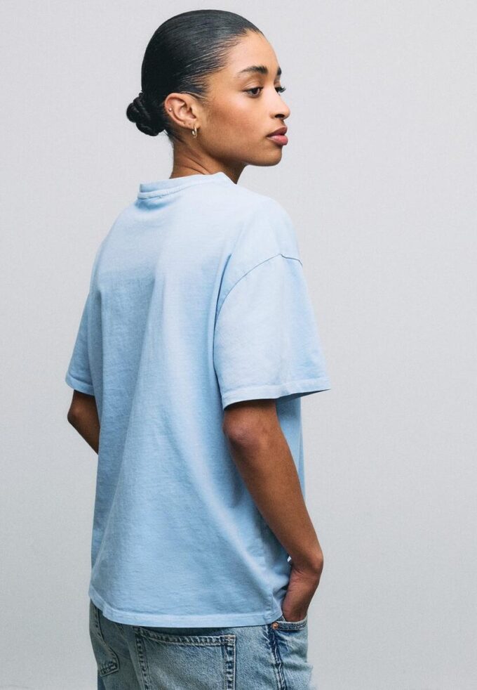 Tričko s krátkým rukávem s potiskem a aplikací