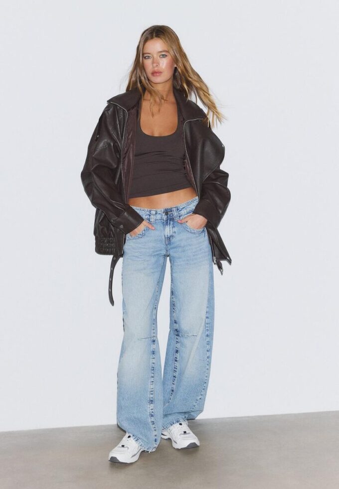 Tričko s výstřihem za krkem