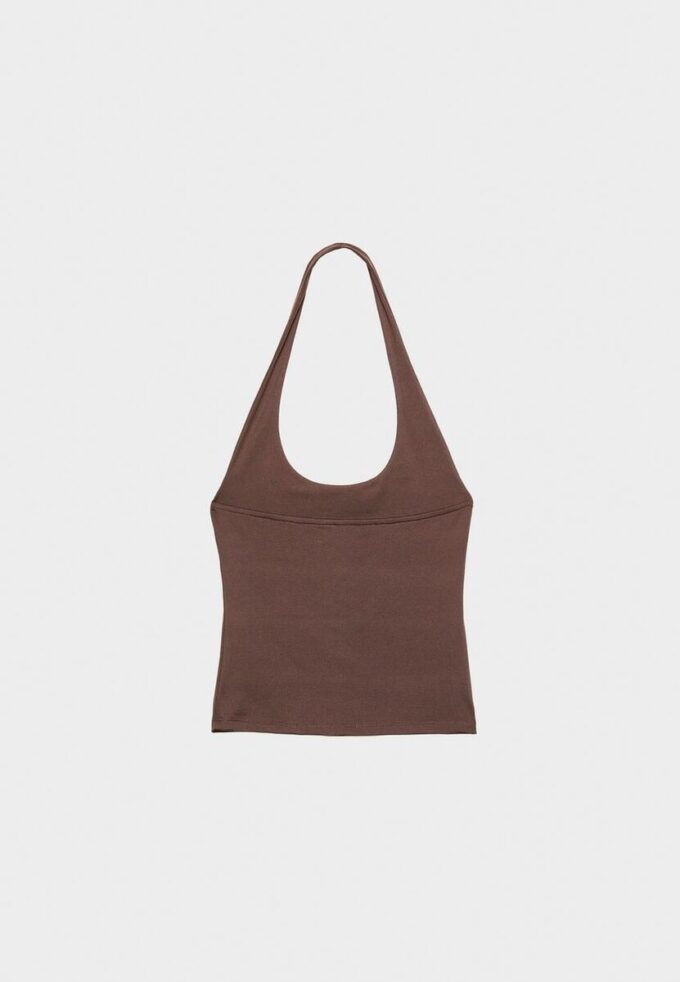 Tričko s výstřihem za krkem