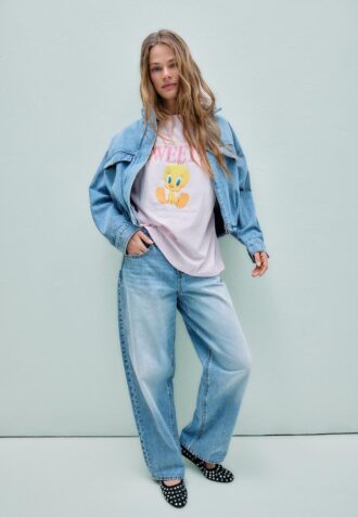 Tričko Sweety s krátkým rukávem a kulatým výstřihem