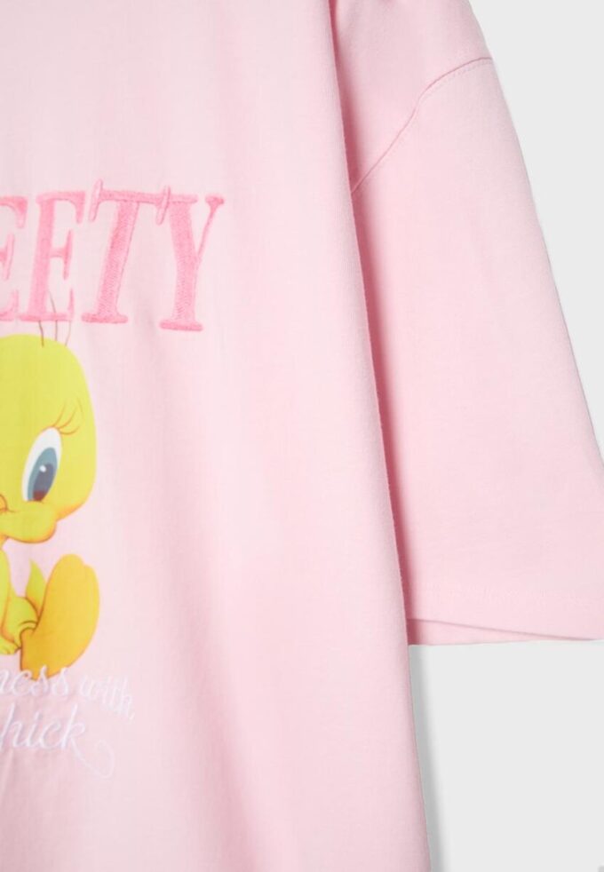 Tričko Sweety s krátkým rukávem a kulatým výstřihem