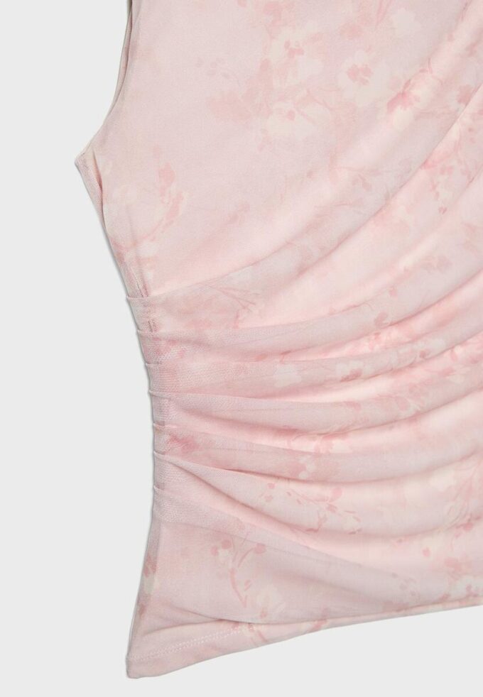 Tričko ze řaseného tylu Tričko ze řaseného tylu