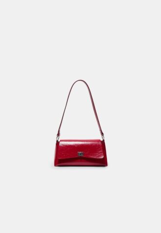 Velká obdélníková mini taška s klopou