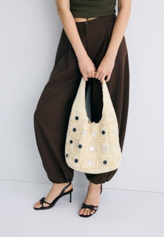 Velká zrcadlová taška přes rameno