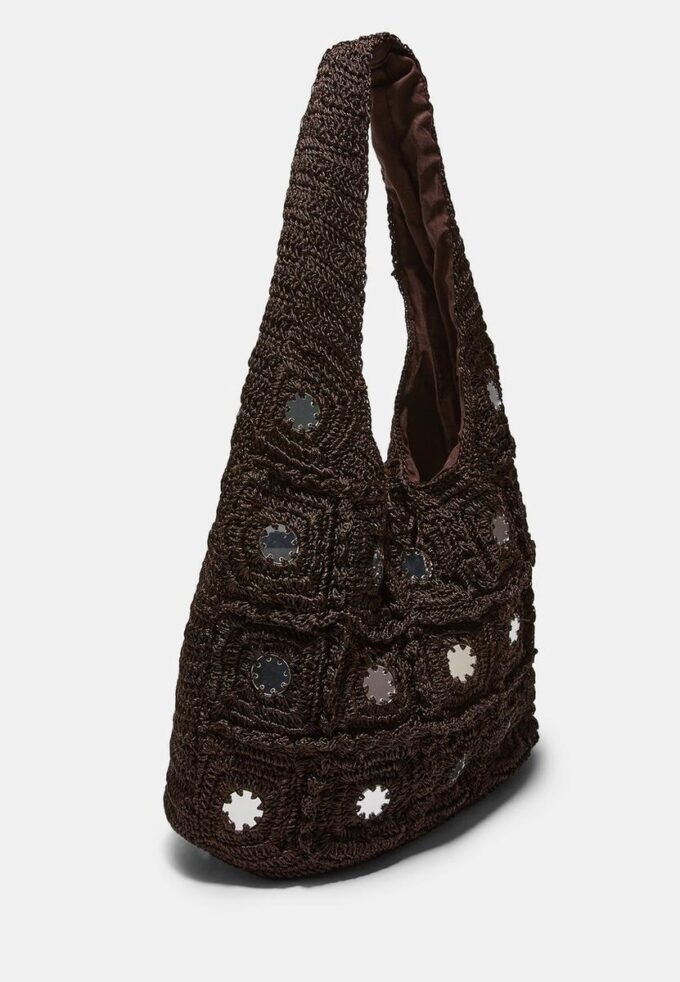 Velká zrcadlová taška přes rameno Velká zrcadlová taška přes rameno