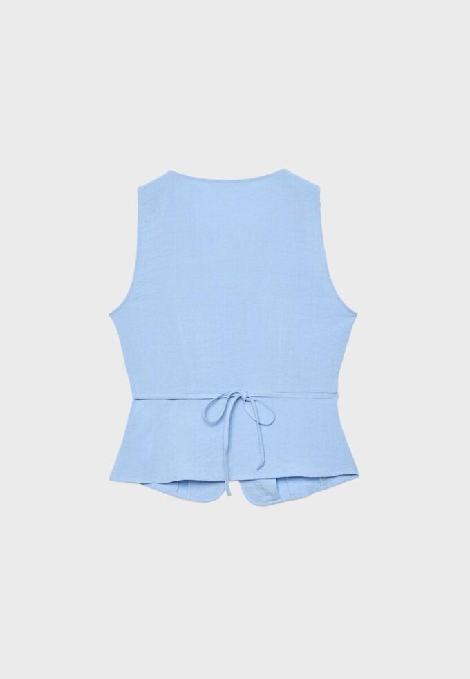 Vesta na knoflíky Vesta na knoflíky