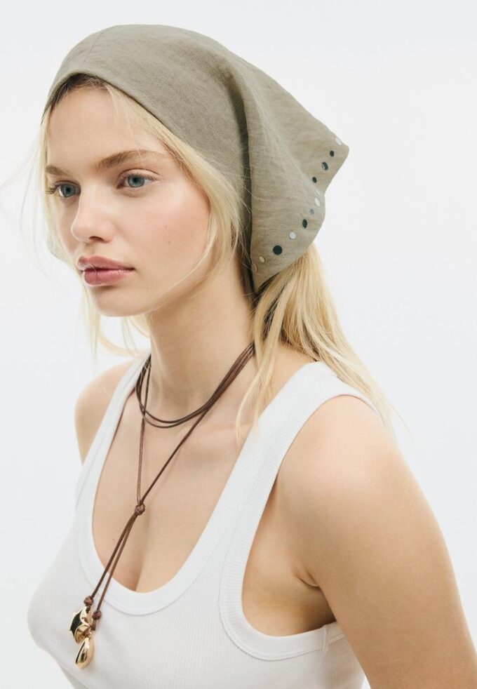 Vlající kalhoty ve stylu šátku Vlající kalhoty ve stylu šátku