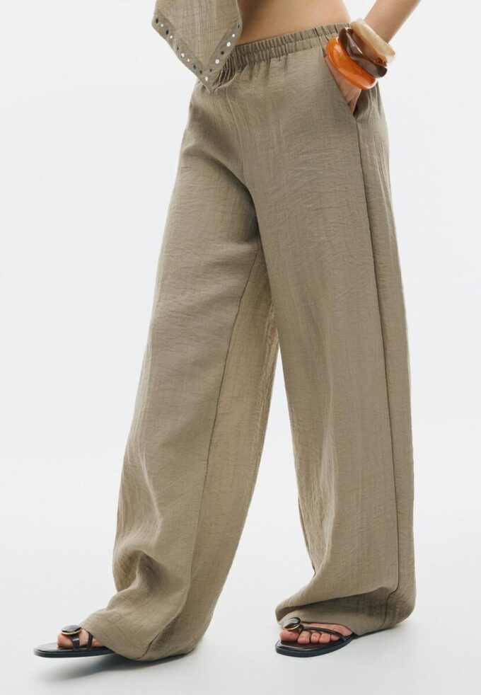 Vlající kalhoty ve stylu šátku Vlající kalhoty ve stylu šátku