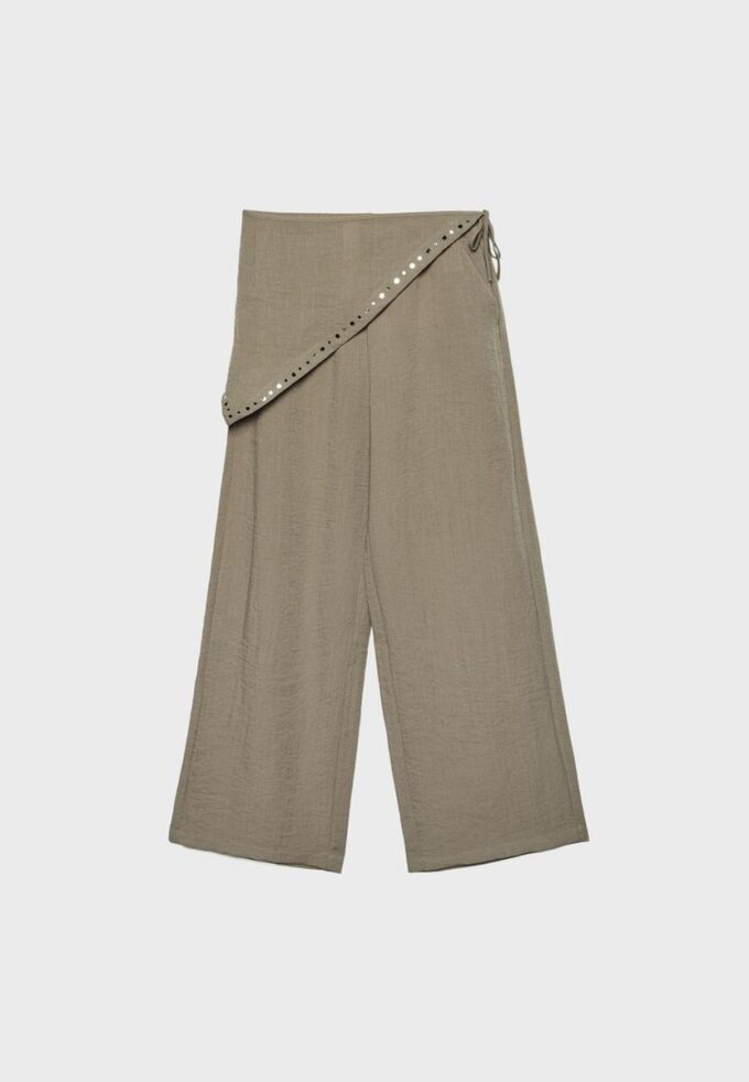 Vlající kalhoty ve stylu šátku Vlající kalhoty ve stylu šátku