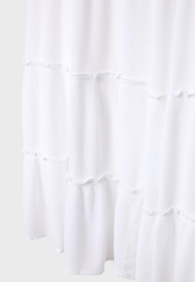 Vlající midi sukně s panely