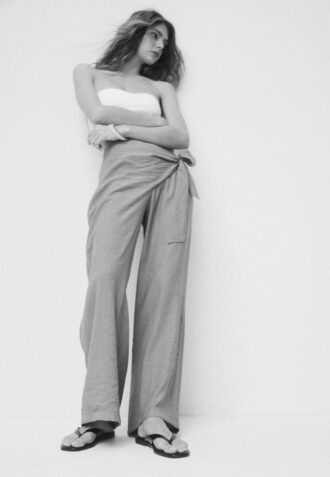 Vlající sarongové kalhoty