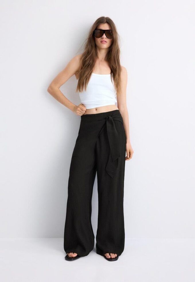 Vlající sarongové kalhoty