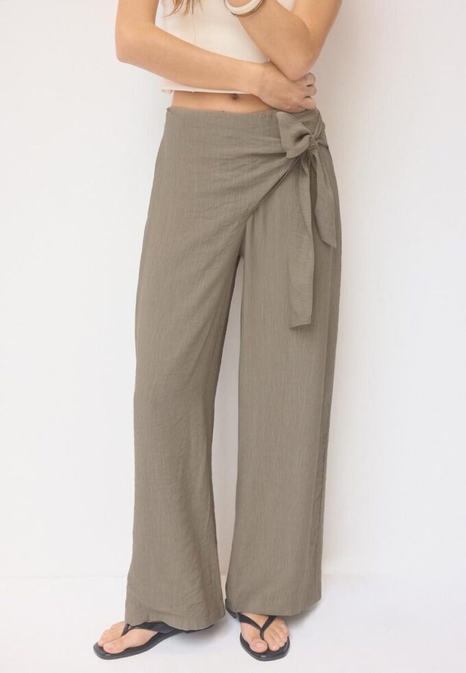 Vlající sarongové kalhoty