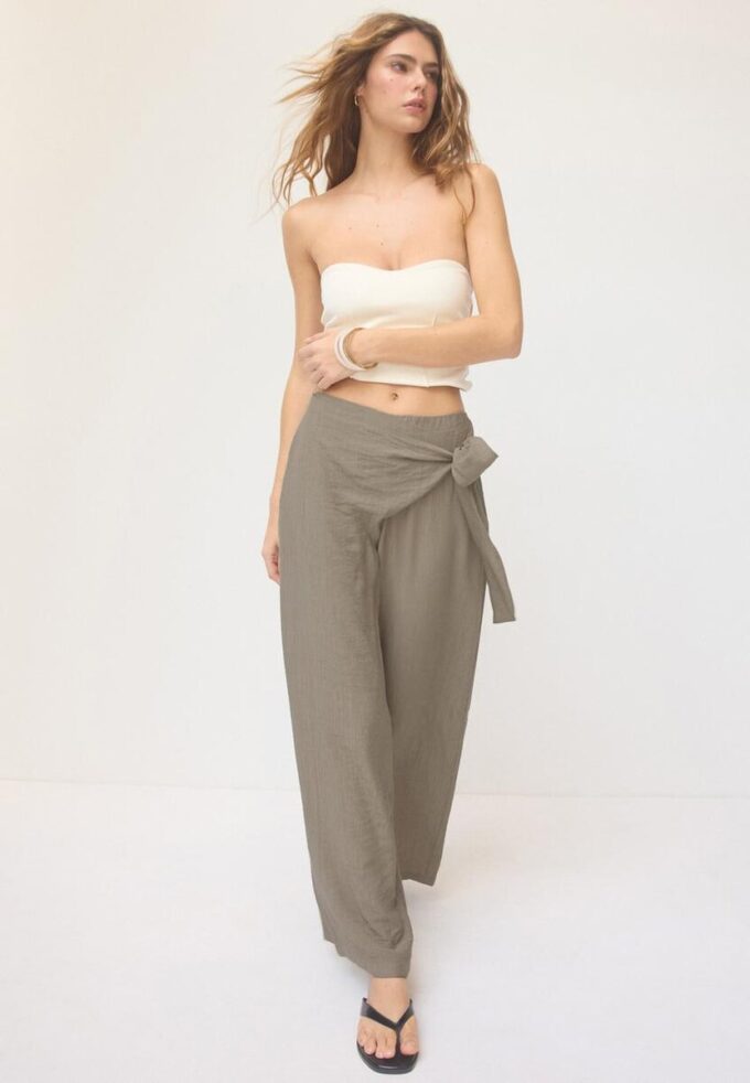 Vlající sarongové kalhoty