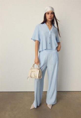 Volná košile s knoflíky