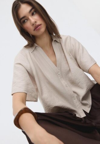 Volná košile s knoflíky