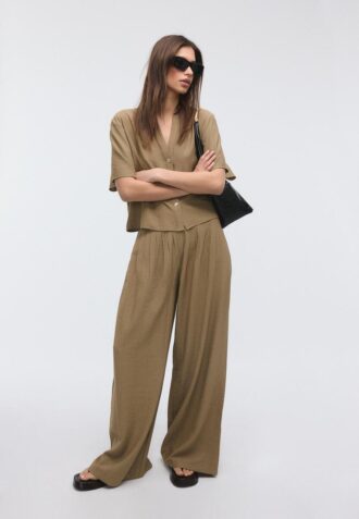 Volná košile s knoflíky