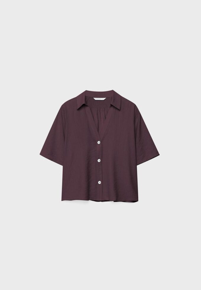 Volná košile s knoflíky