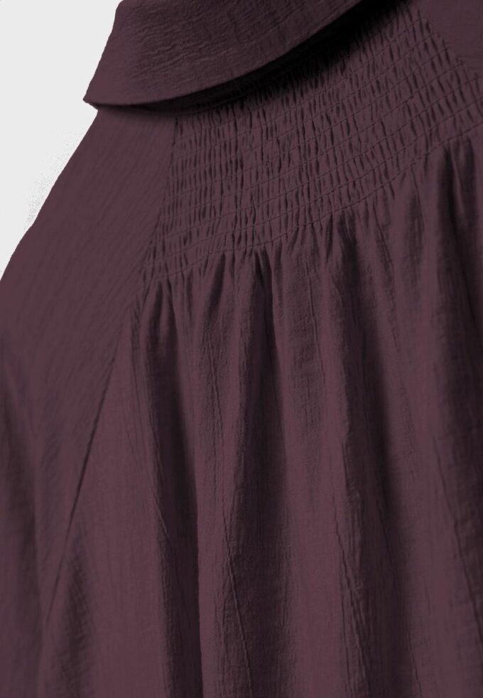 Volná košile s knoflíky