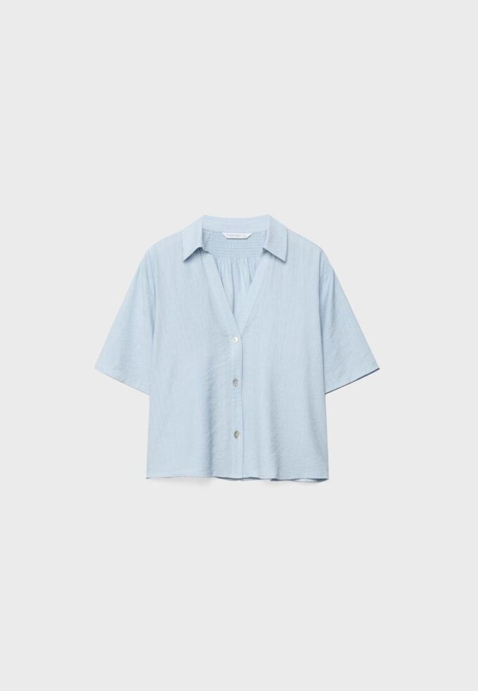 Volná košile s knoflíky