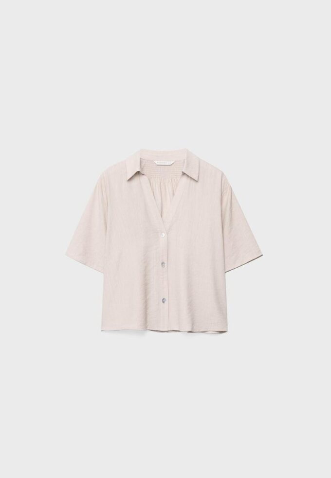 Volná košile s knoflíky